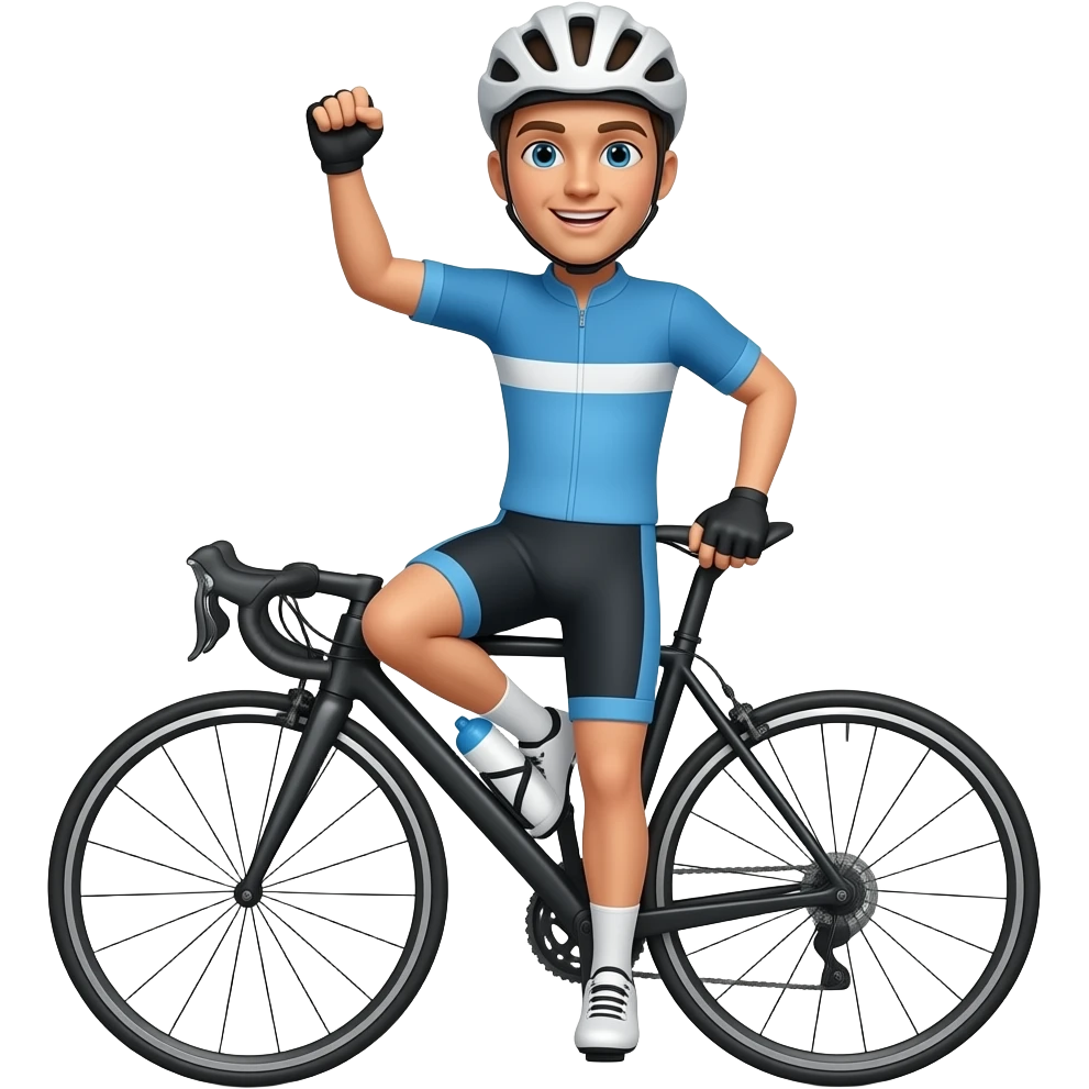 Ciclismo meta emoji