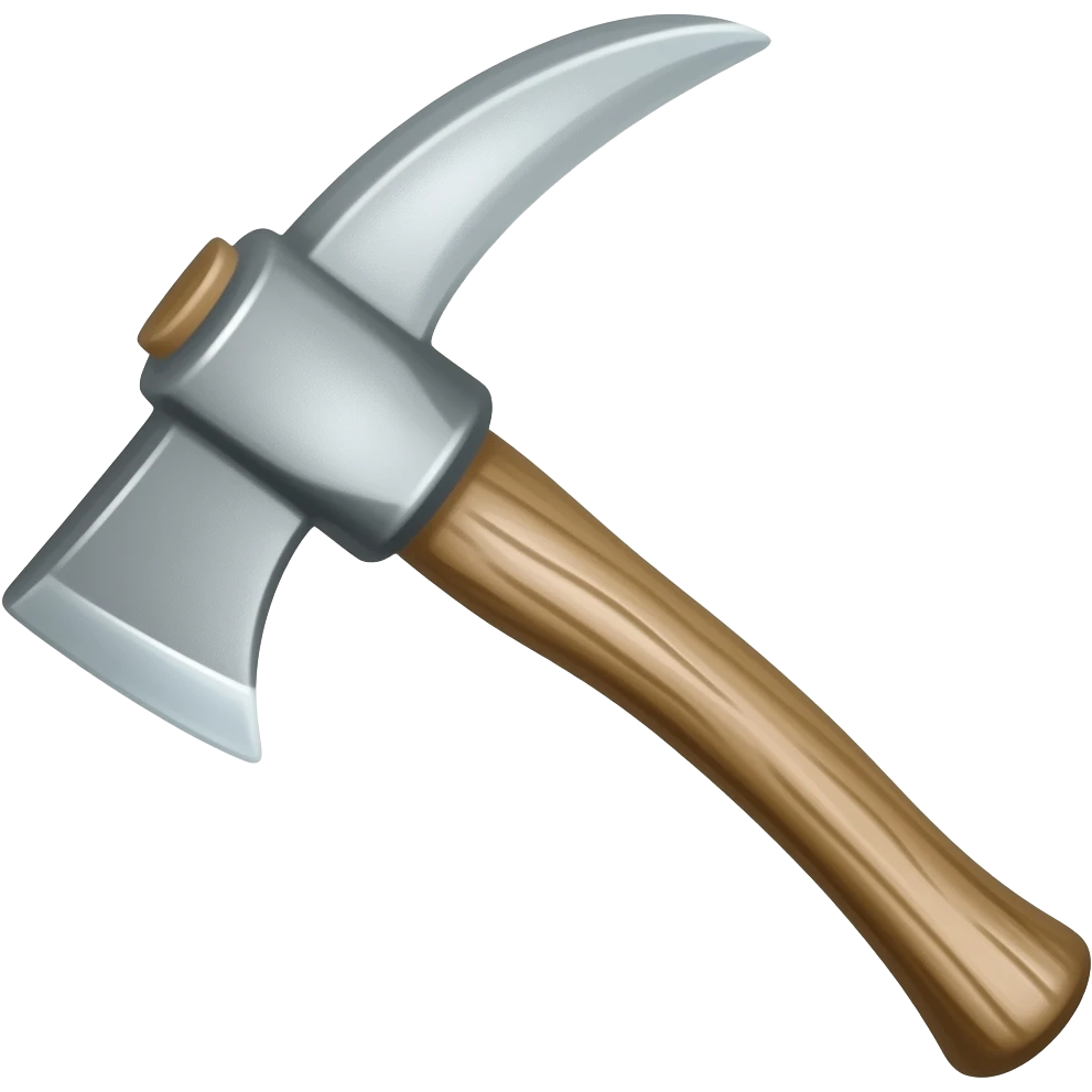 pickaxe emoji