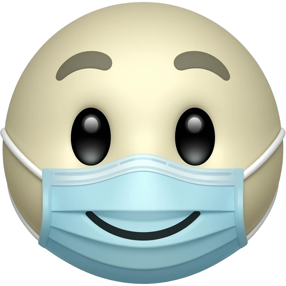 Emoji Face covered Dooki emoji