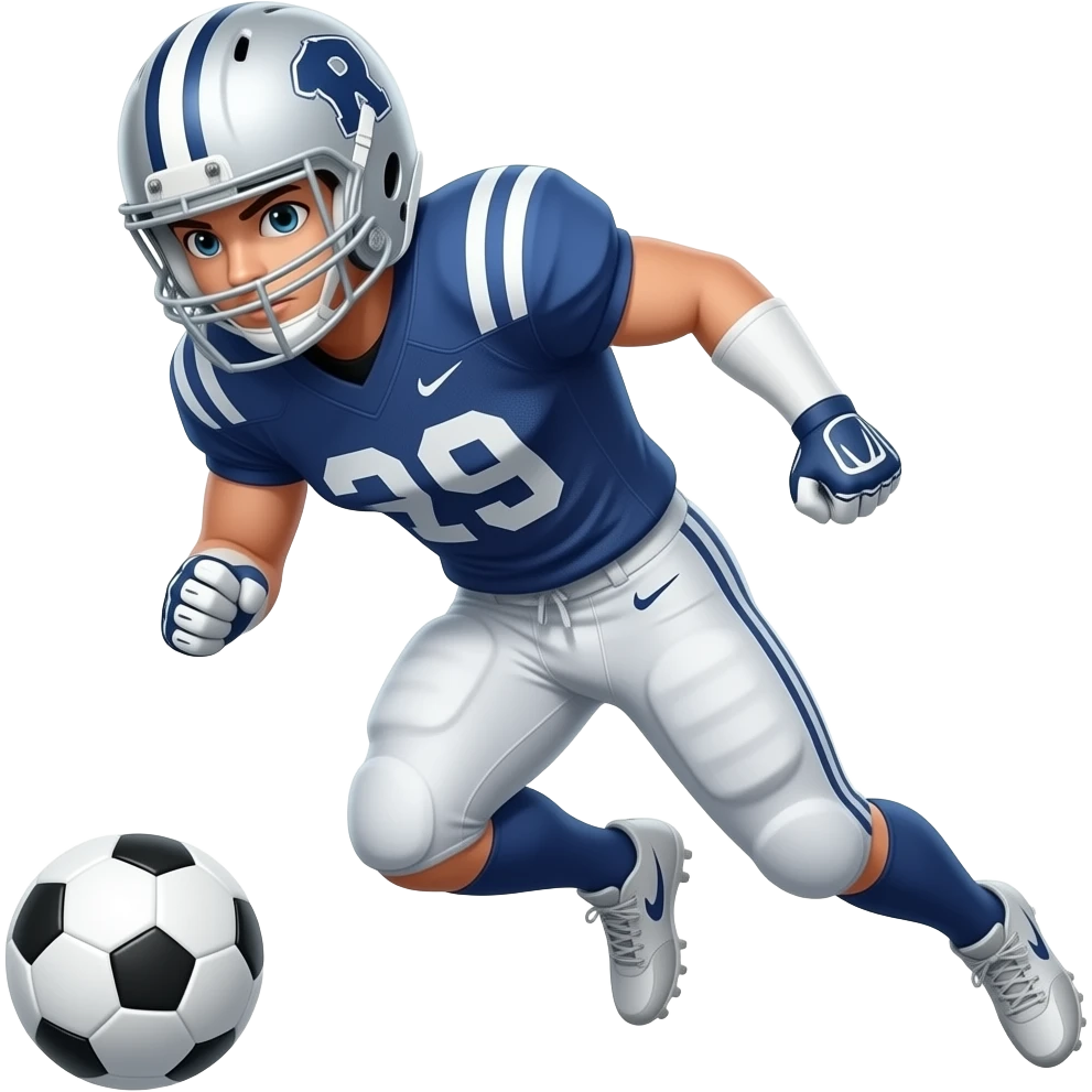 intervento difensivo calcio emoji