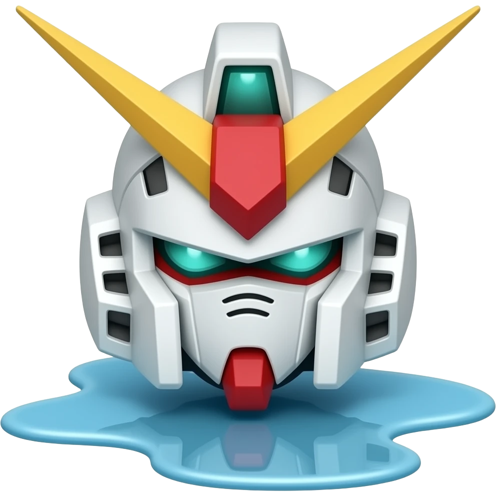 puddle gundam emoji