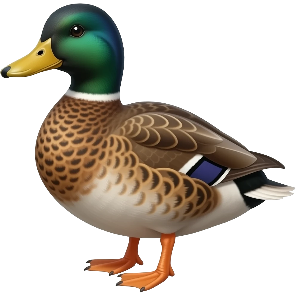 Dusky duck emoji