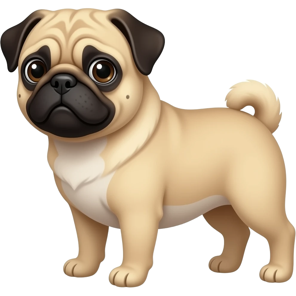 Pug emoji