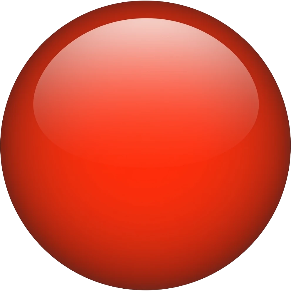 red circle emoji