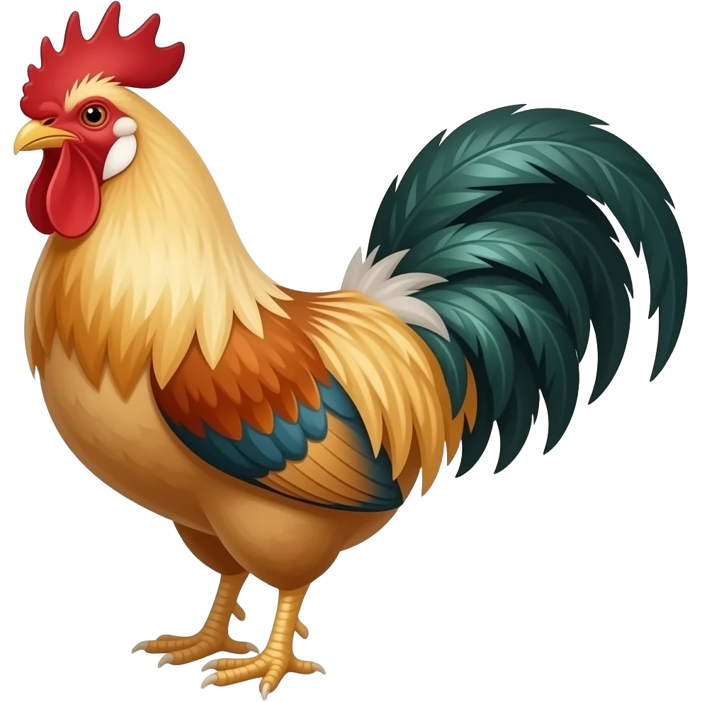 Cock emoji