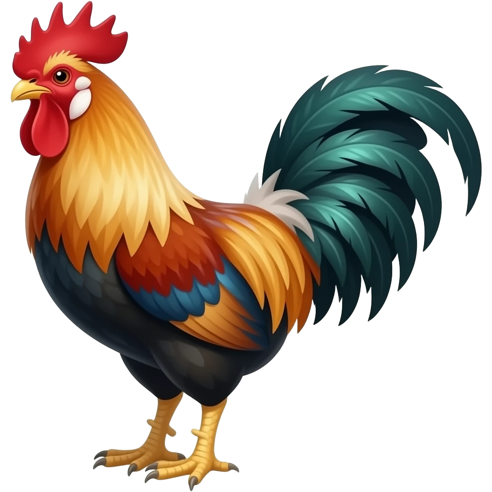 Cock emoji