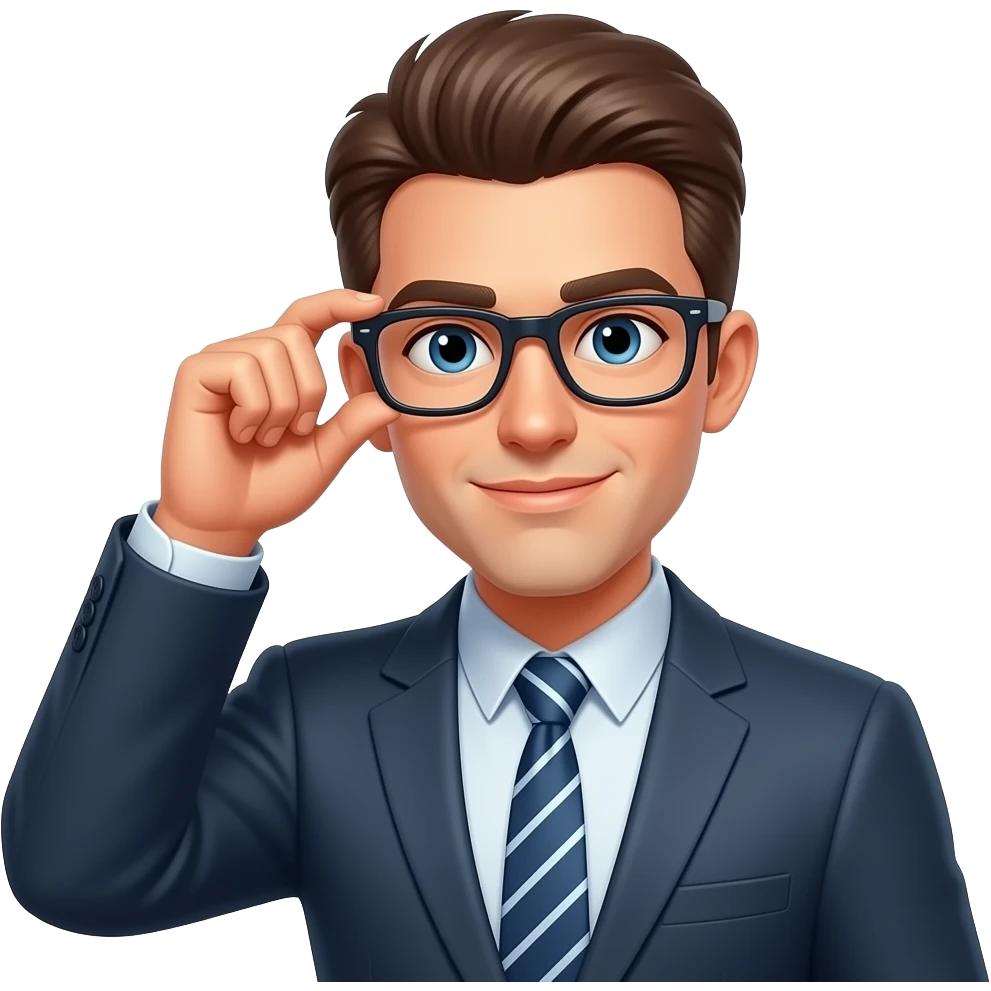 remove glasses emoji