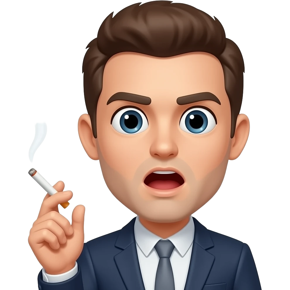 🚬😮 emoji