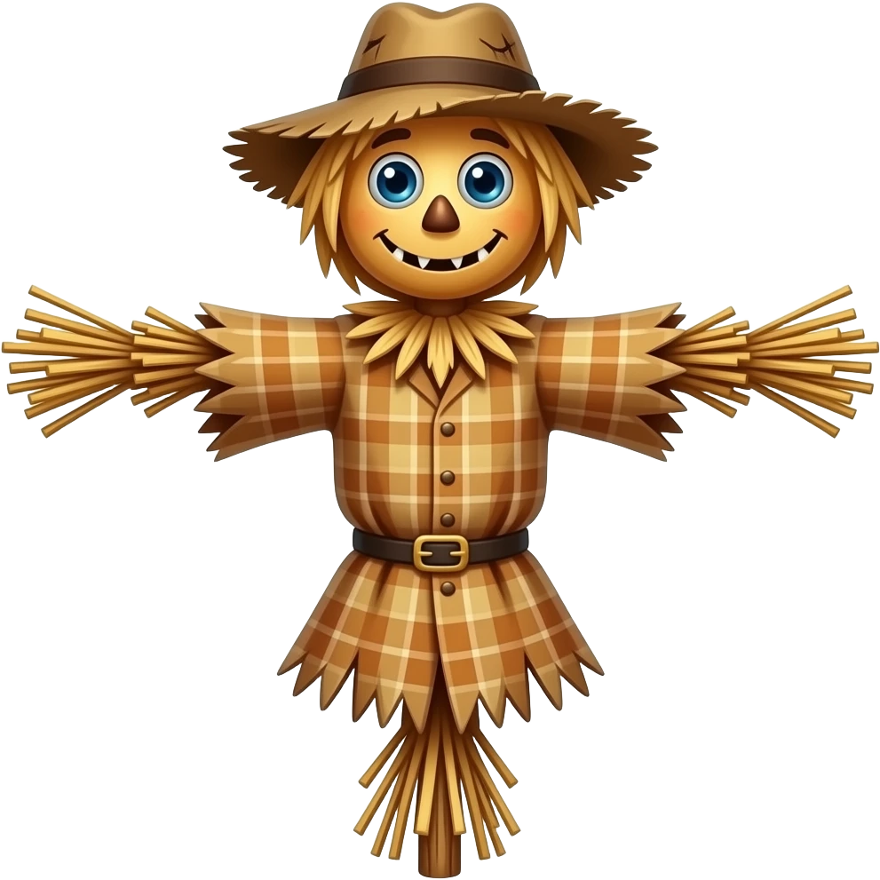 scarecrow emoji