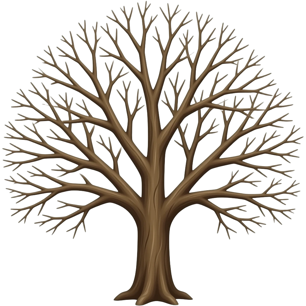 Leafless Tree emoji