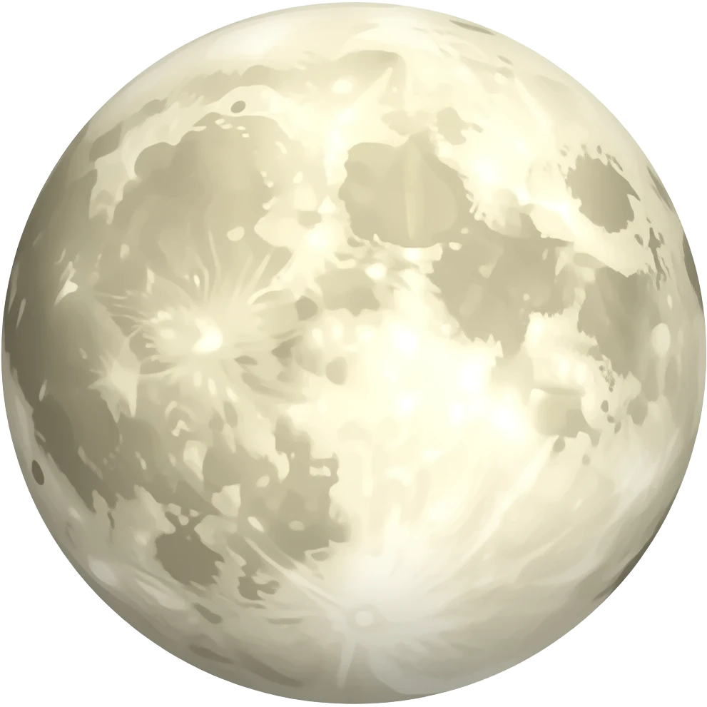 half moon emoji