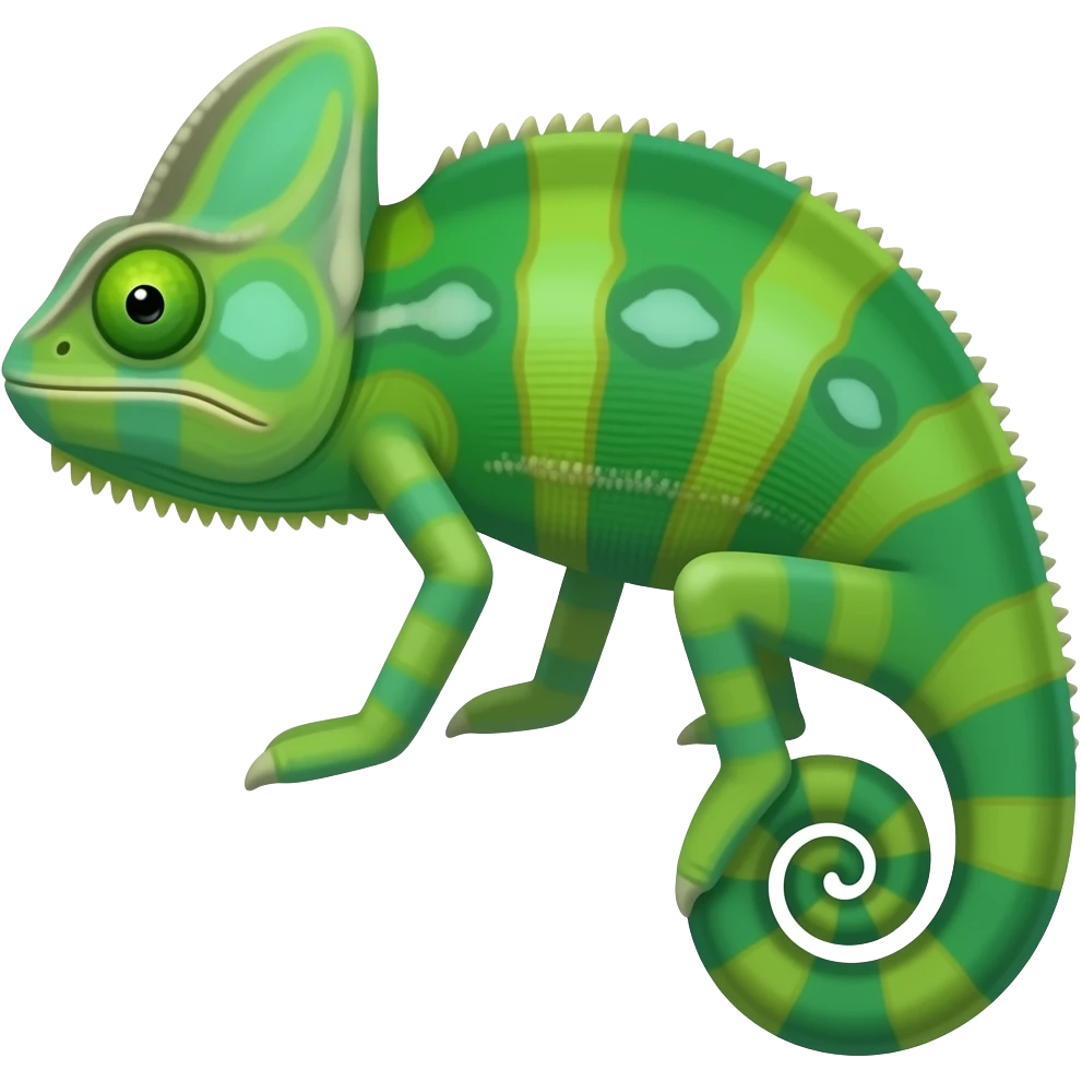 Chameleon emoji