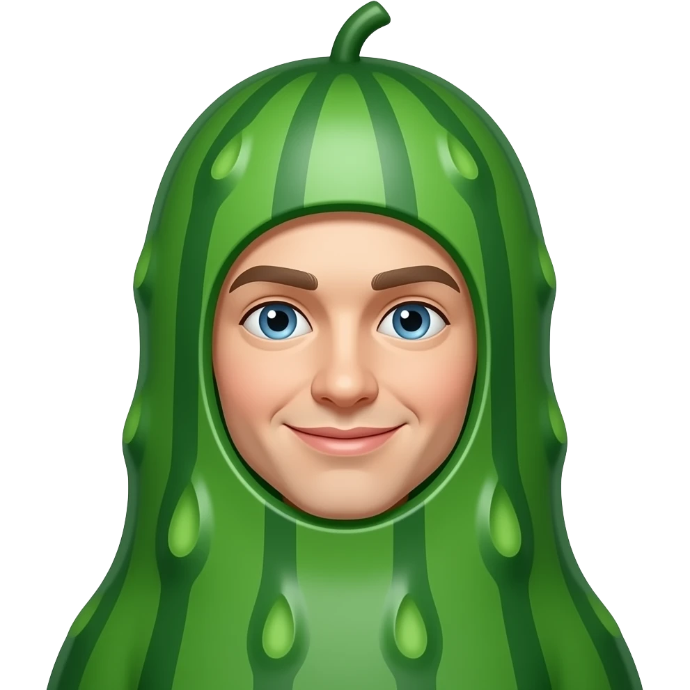 Cucumber rick emoji