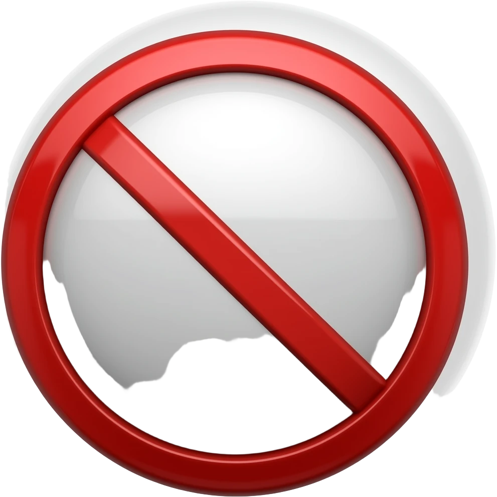 stop emoji