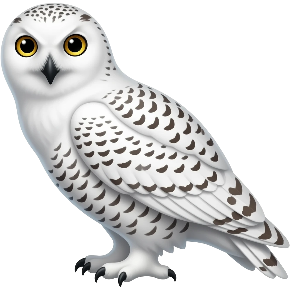 Snowy Owl emoji