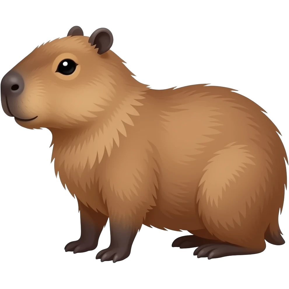 Capybara emoji