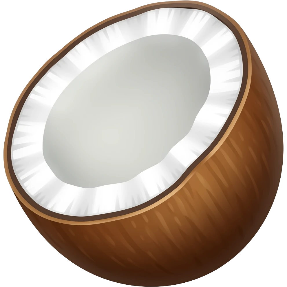 Coconut emoji