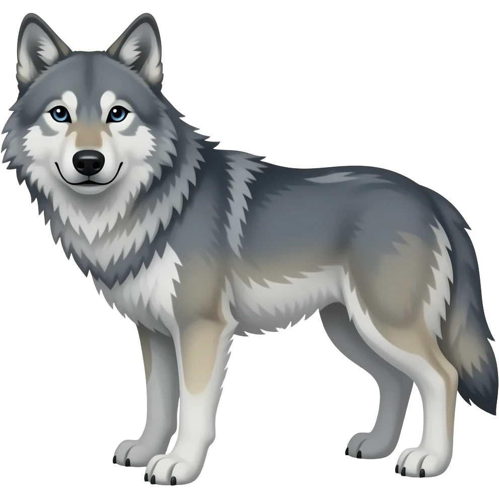 wolf emoji