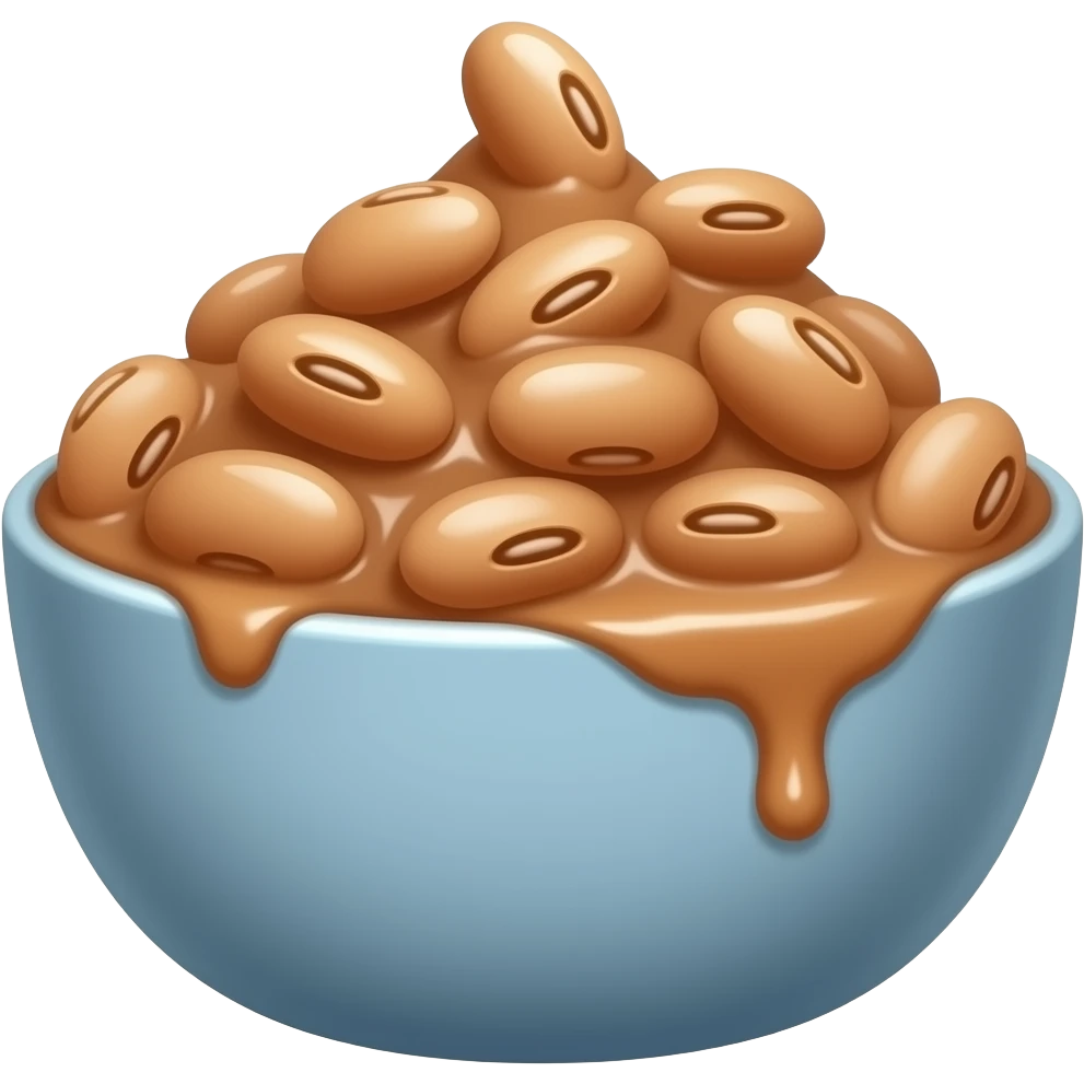 mashed beans emoji
