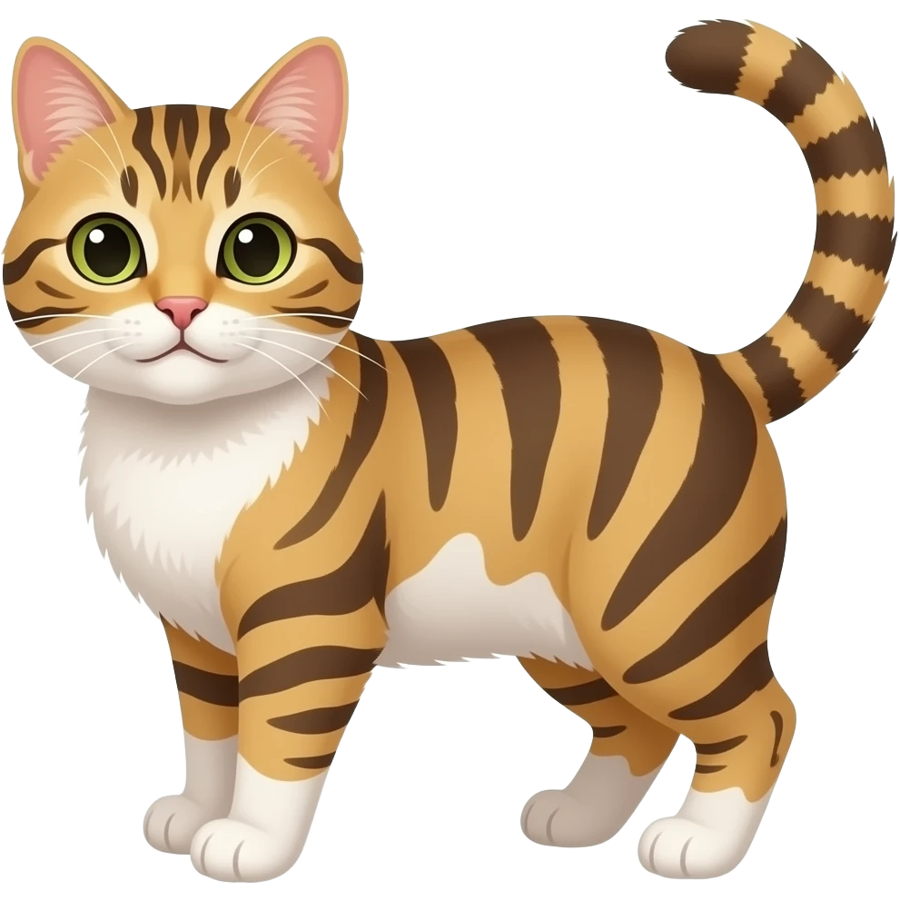 Cat for copy emoji