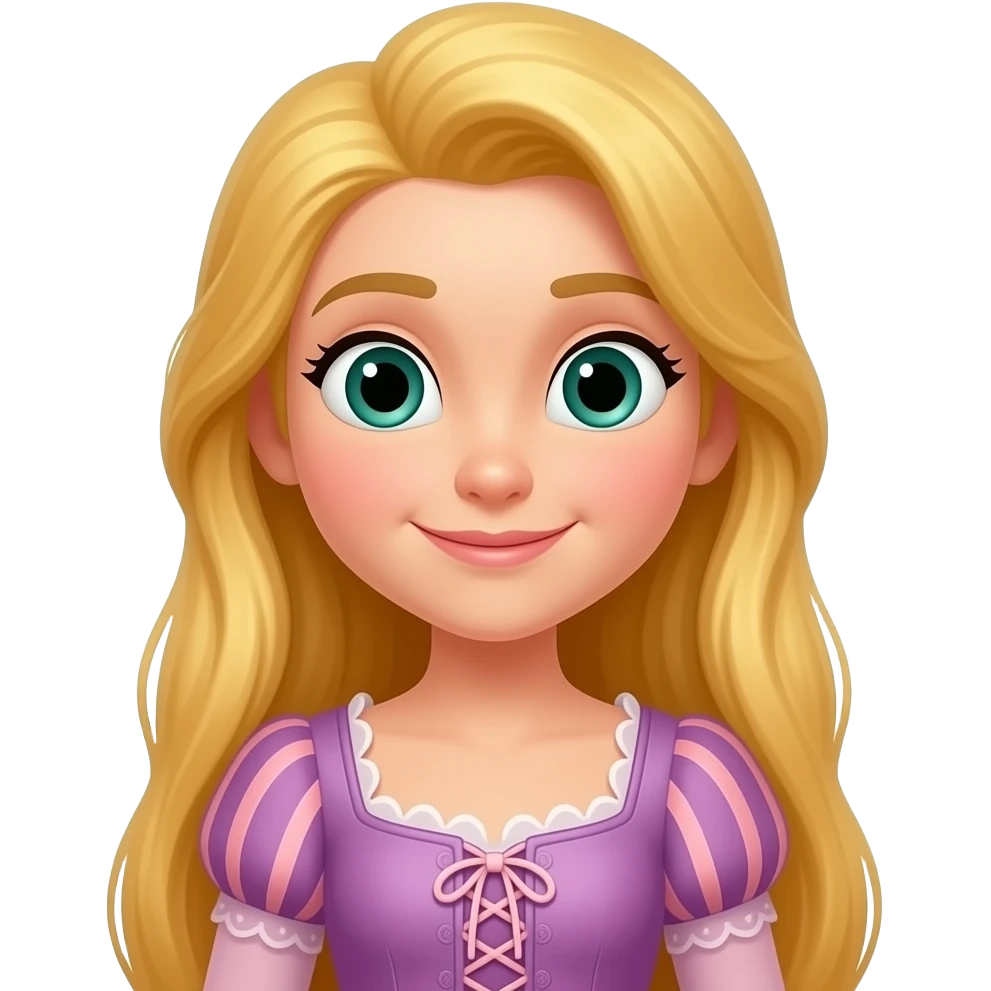 Rapunzel emoji