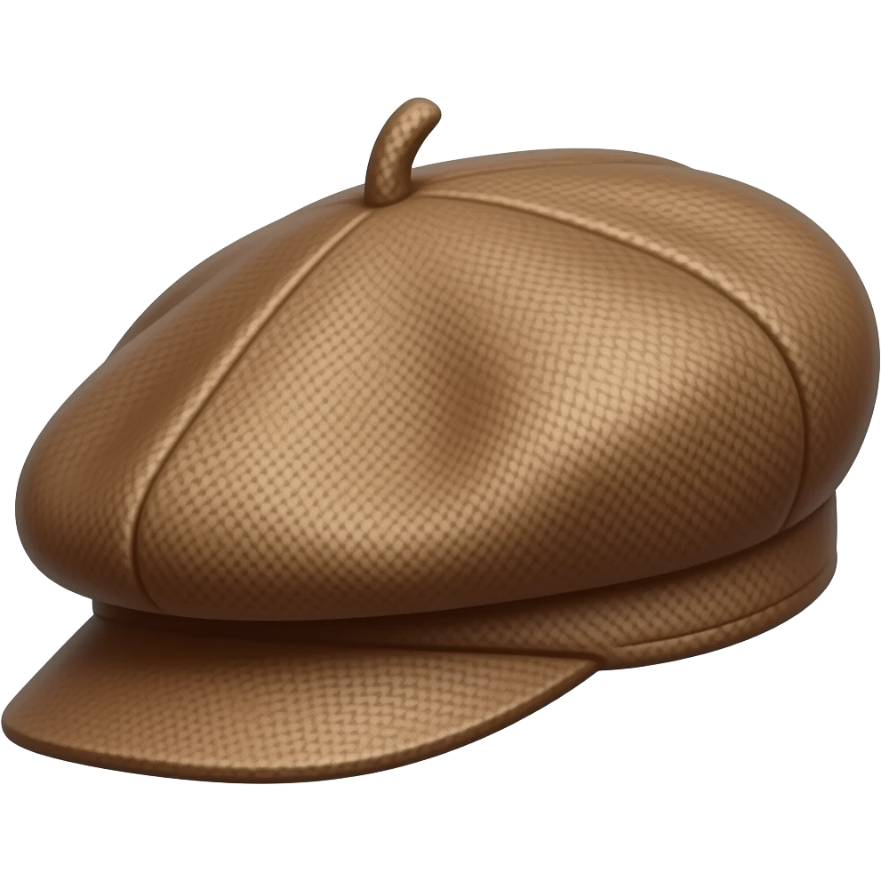 老艺术戴的那种贝雷帽 emoji
