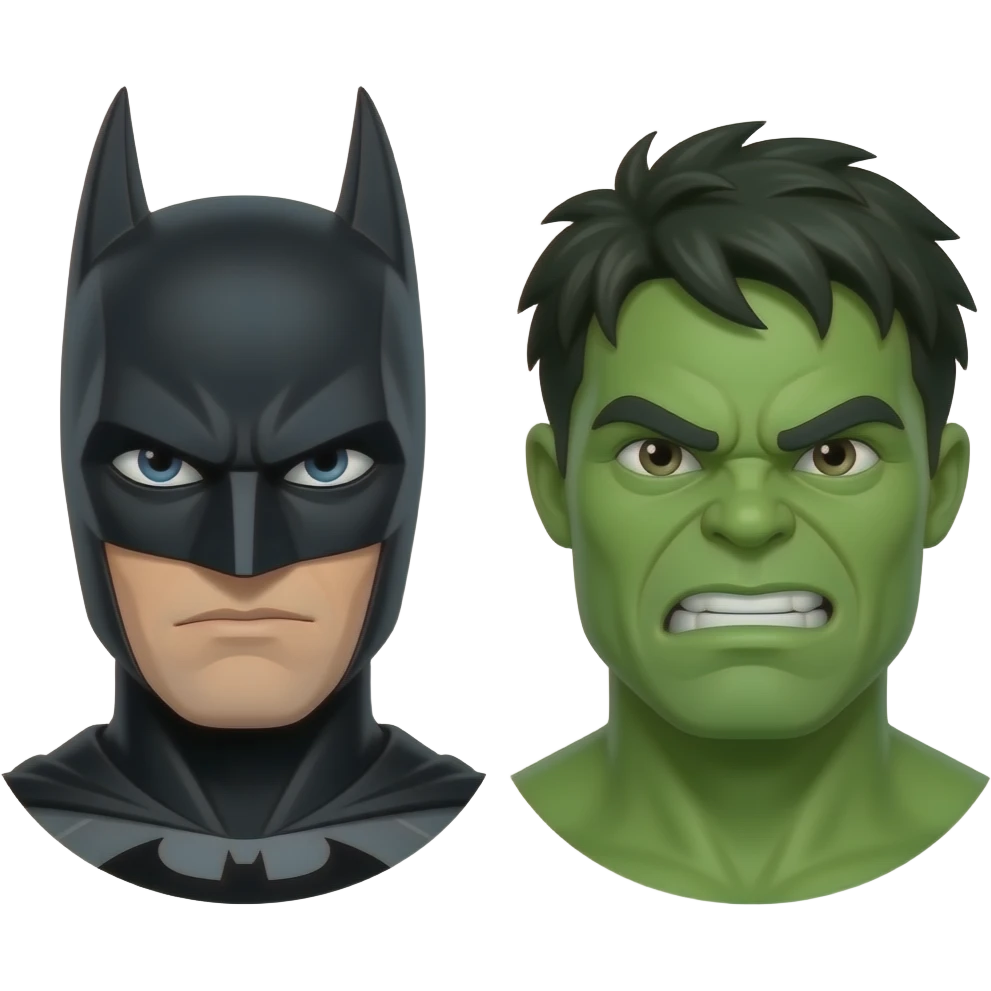 Batman hulk emoji