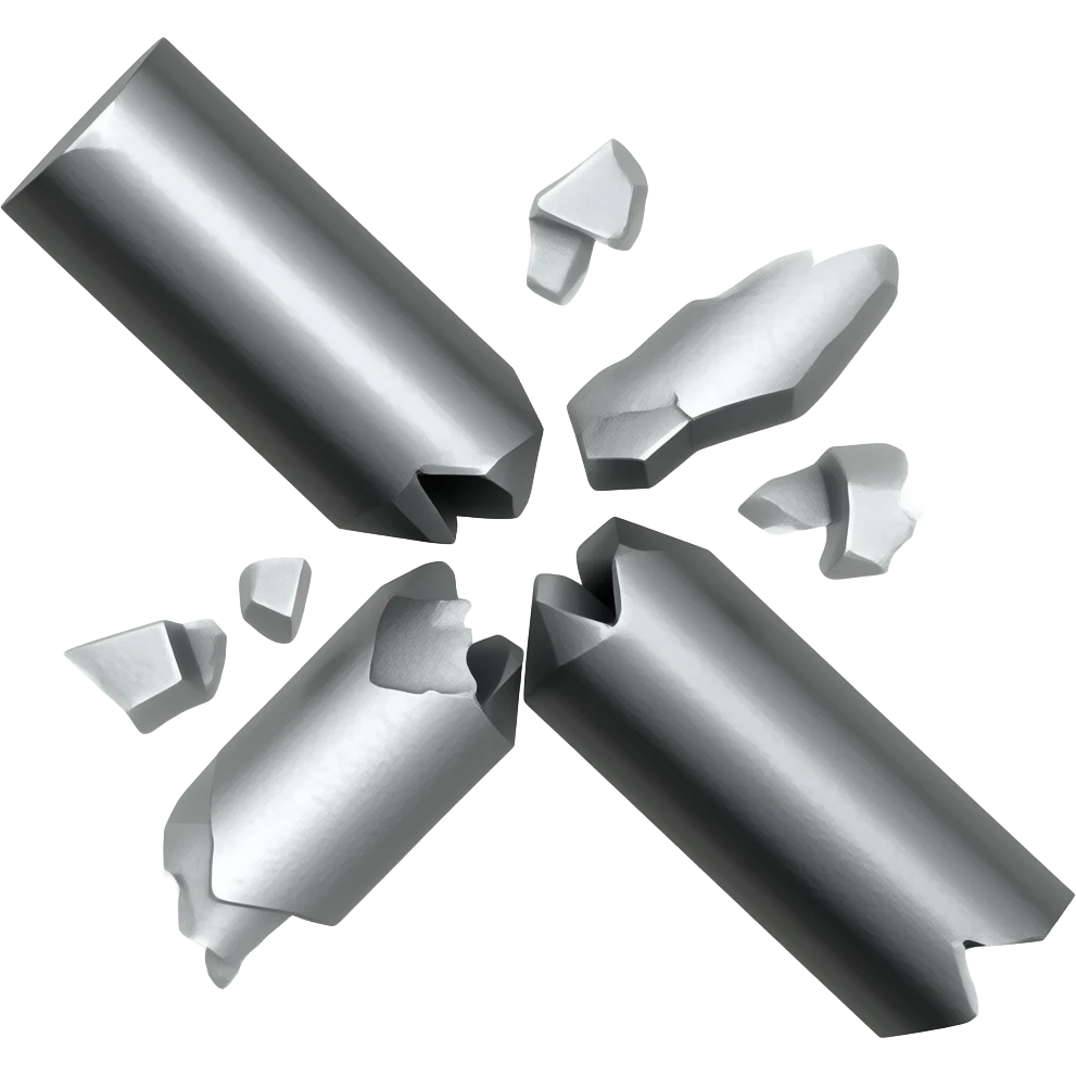 broken hard emoji