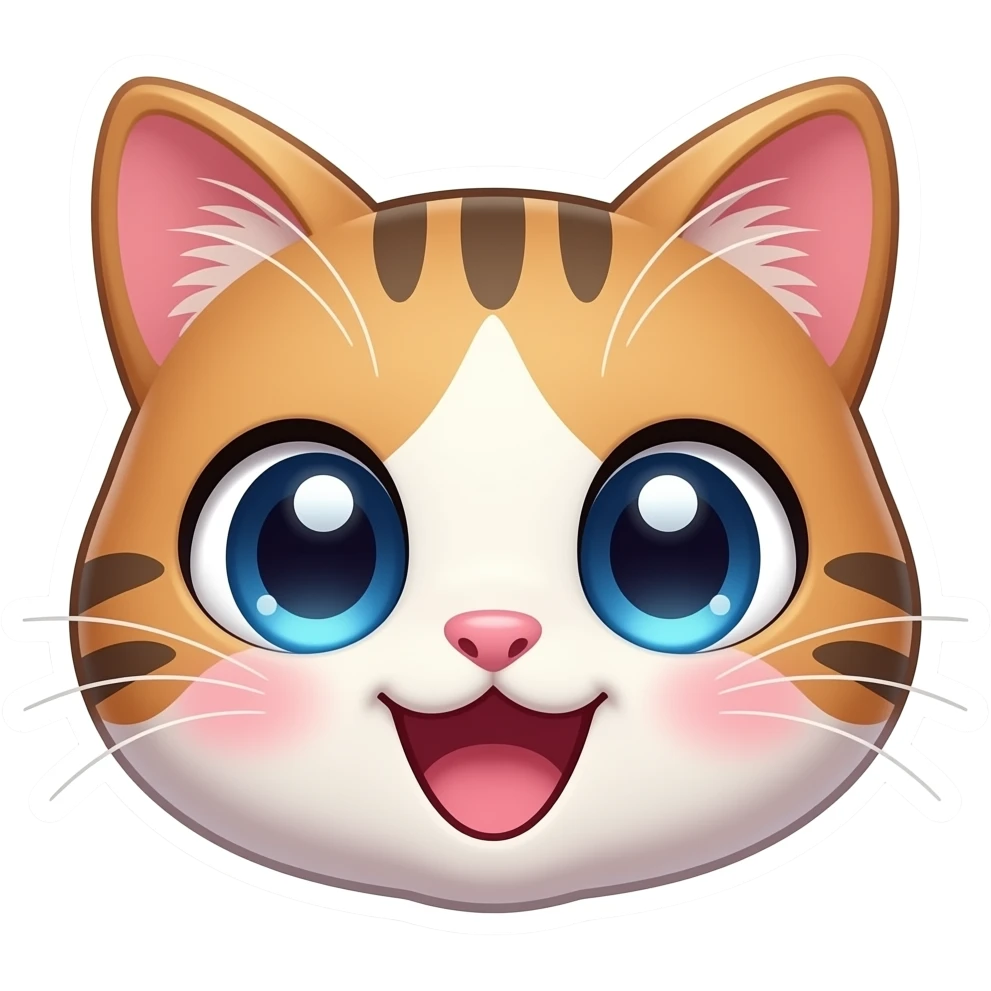 Аниме стикер emoji