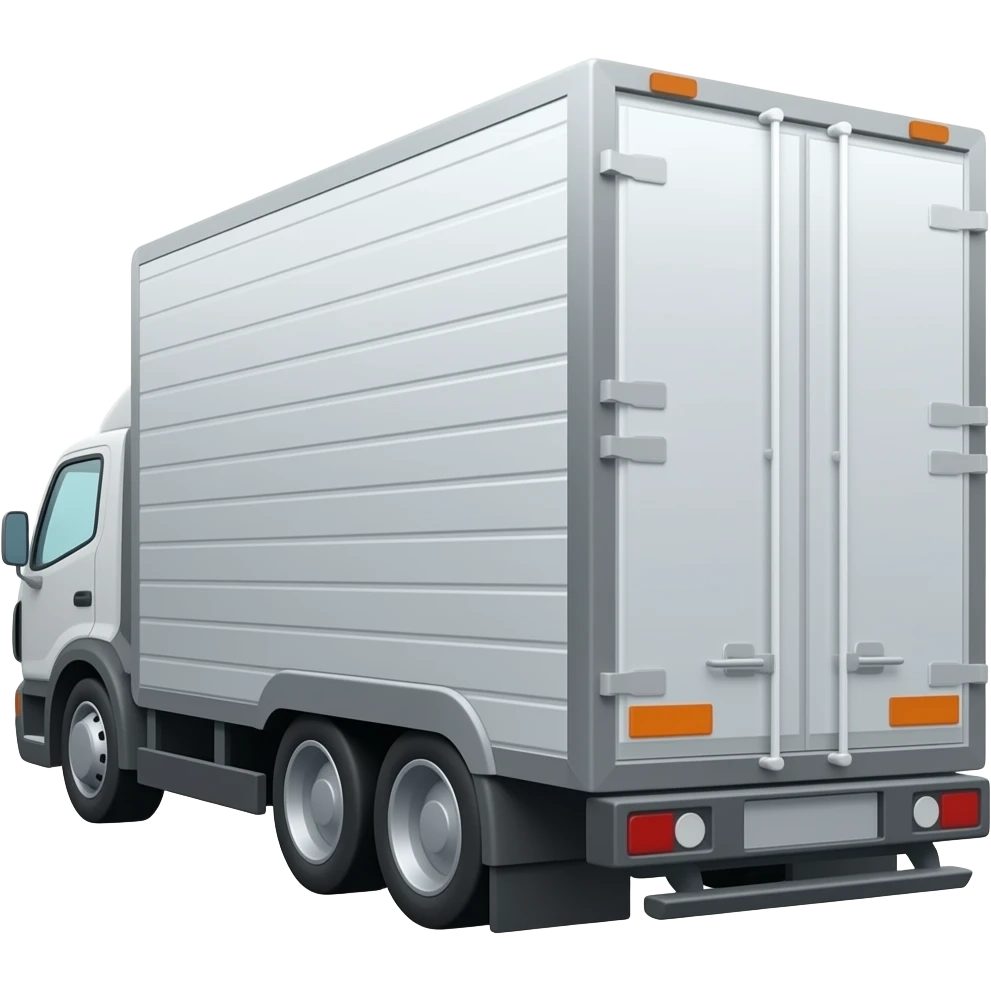 Car carrier Truck side emoji
