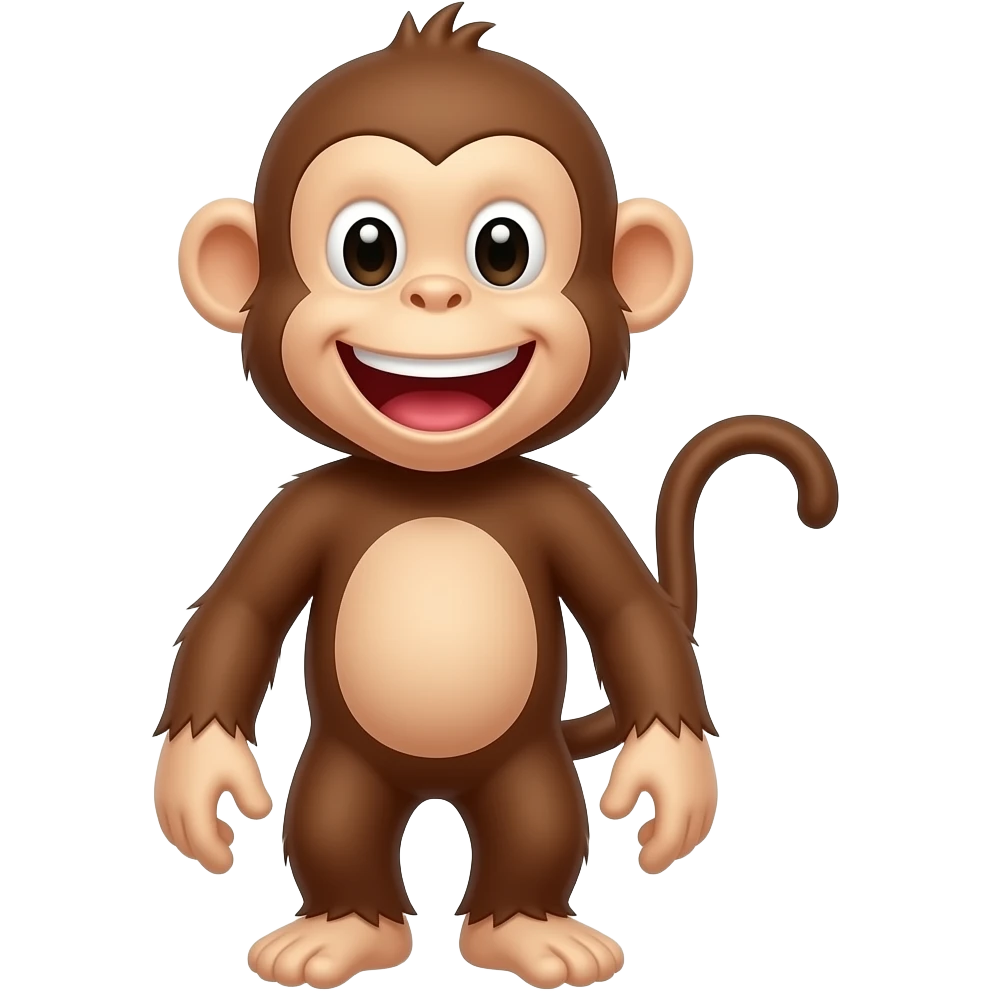Gülen maymun emoji