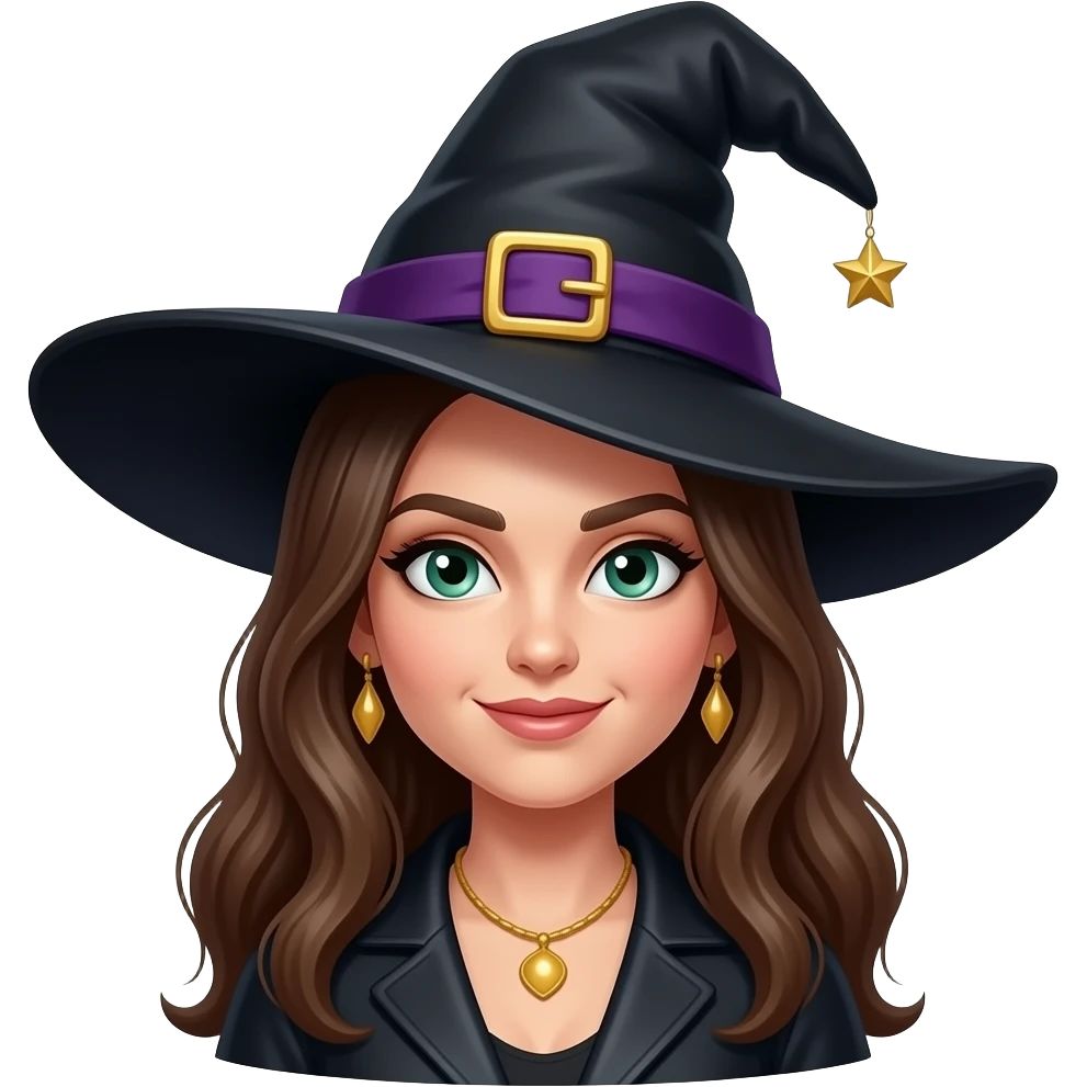 sassy witch emoji