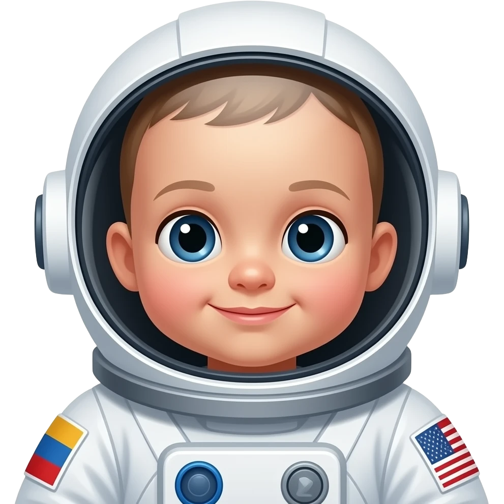 astronout baby emoji