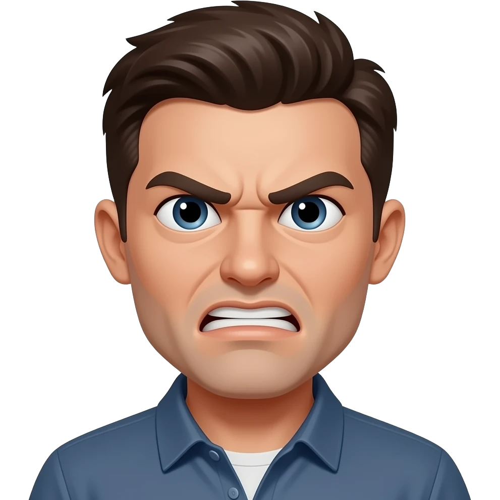 Mad emoji