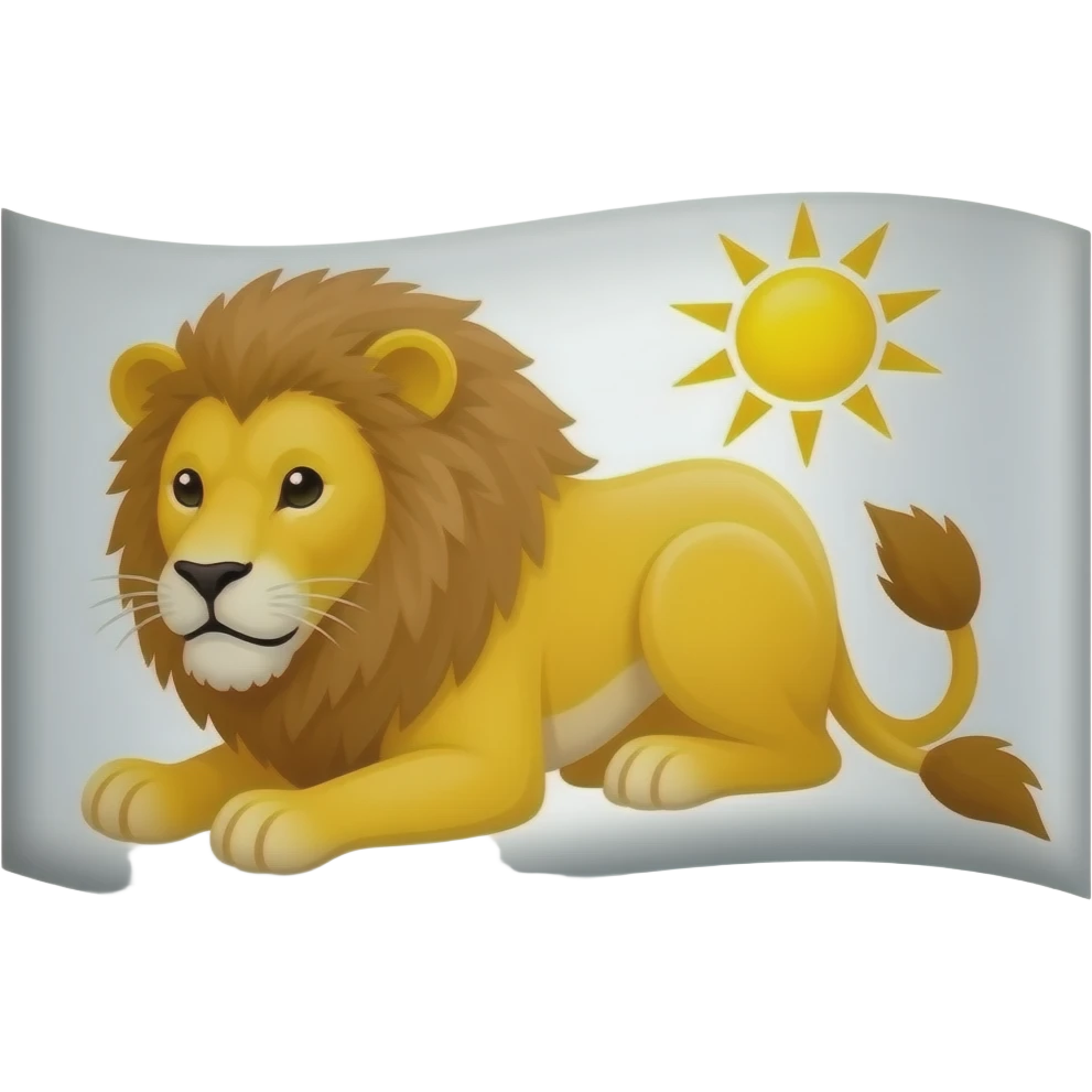 ایموجی پرچم شیر خورشید رو برام بساز emoji