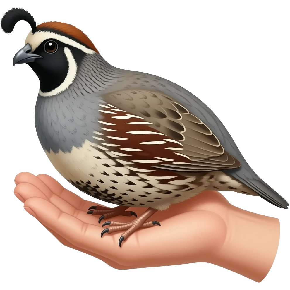 یک کیر که در دست قرار دارد emoji