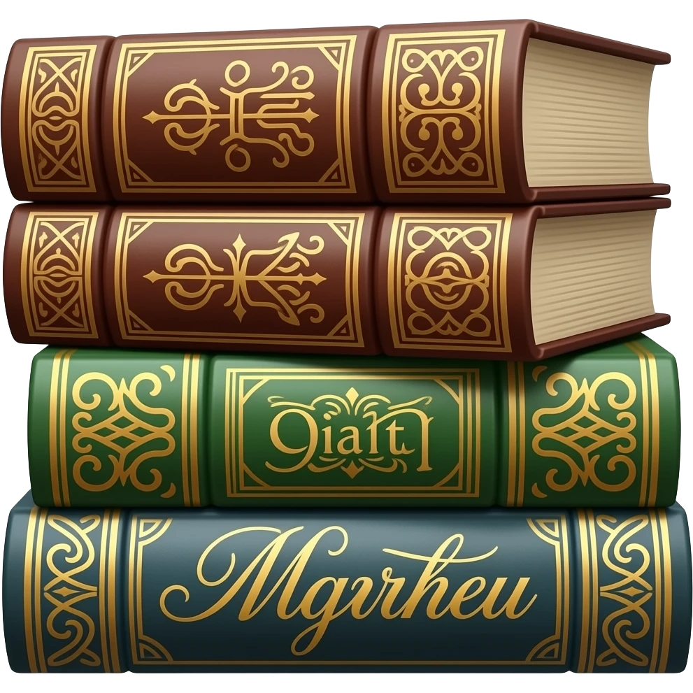 decor books emoji