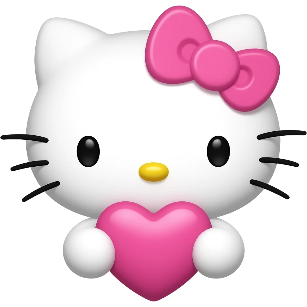 Hello Kitty 💗 emoji