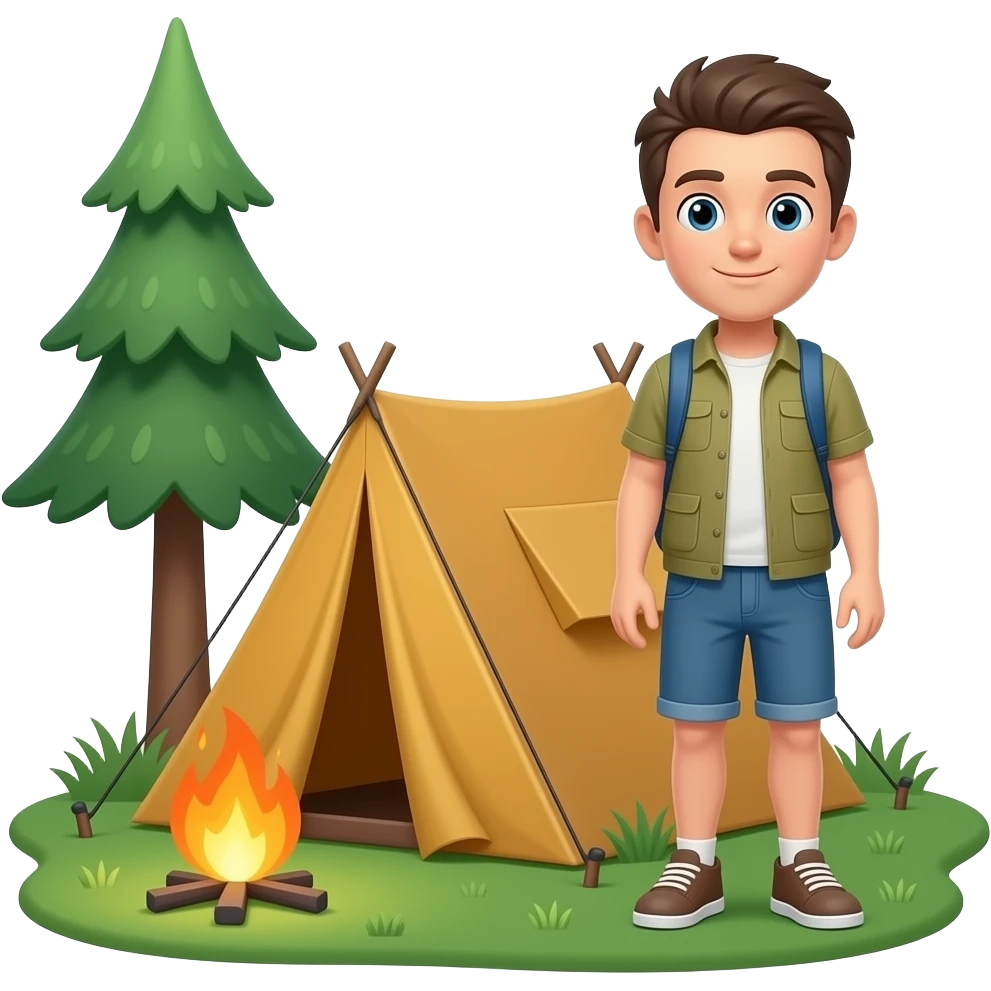 camping emoji