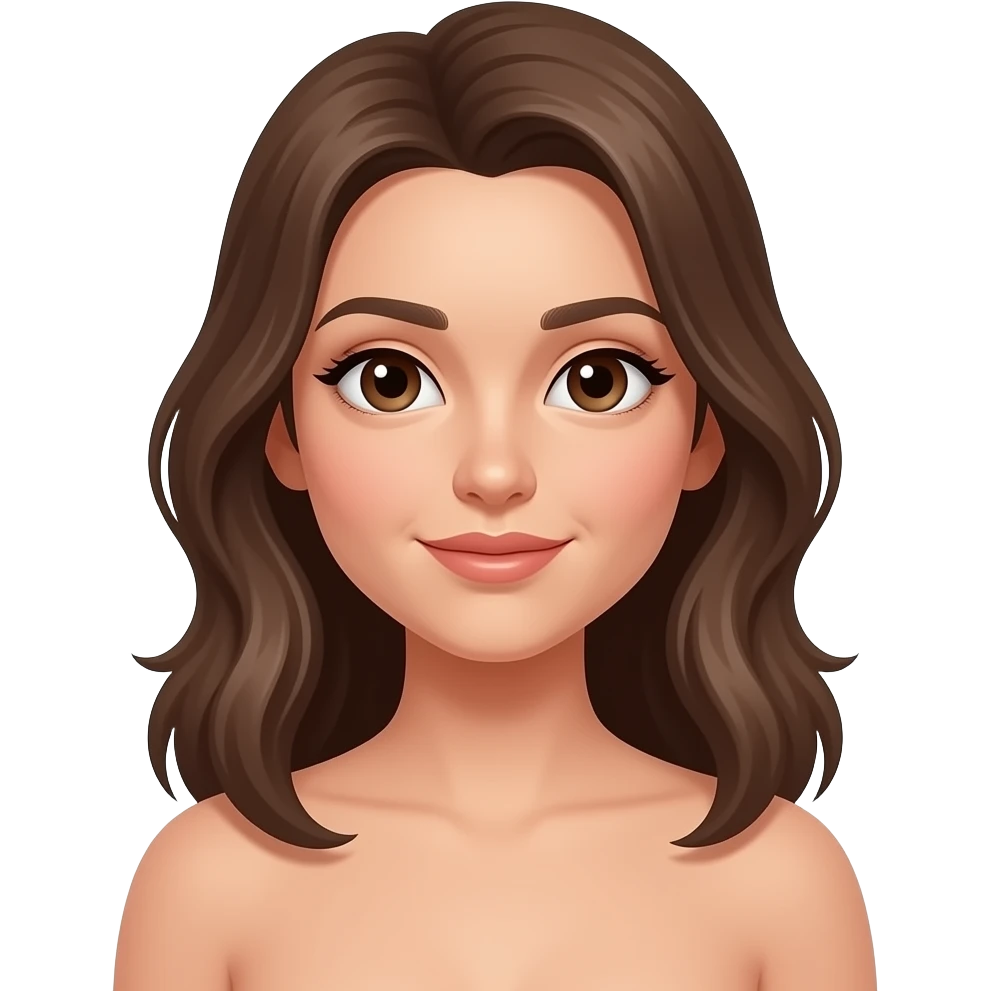 Голая девушка emoji