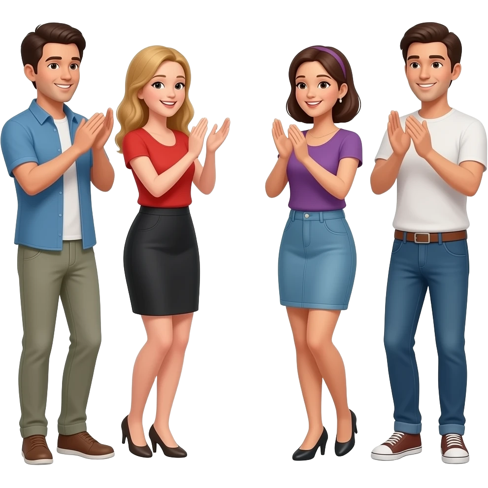 People  clapping  dance emoji