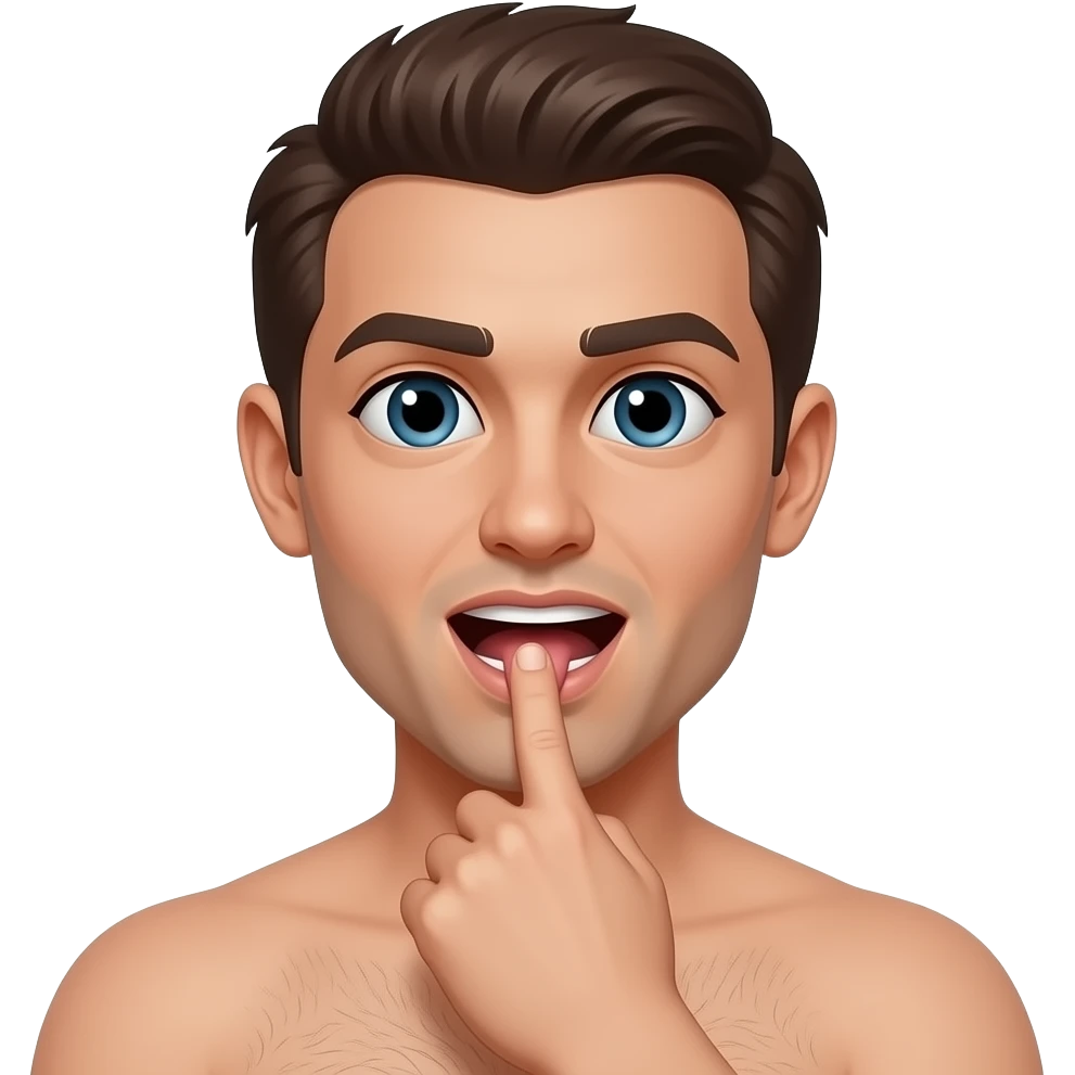 Futanari masturbation emoji