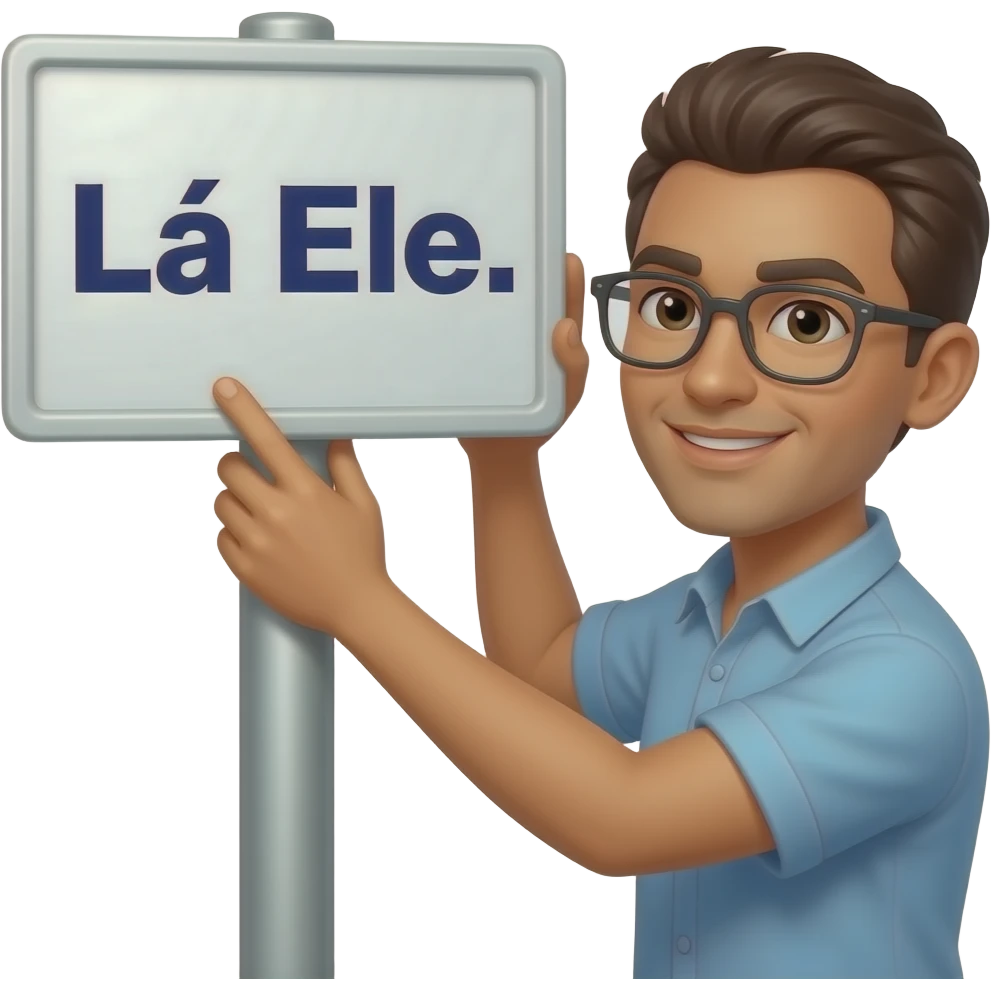 Ajusta placa para Lá Ele emoji