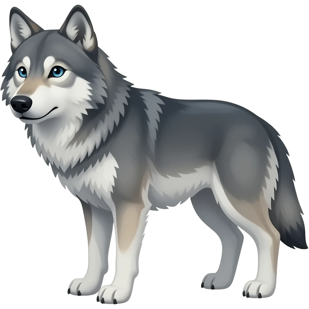 wolf emoji