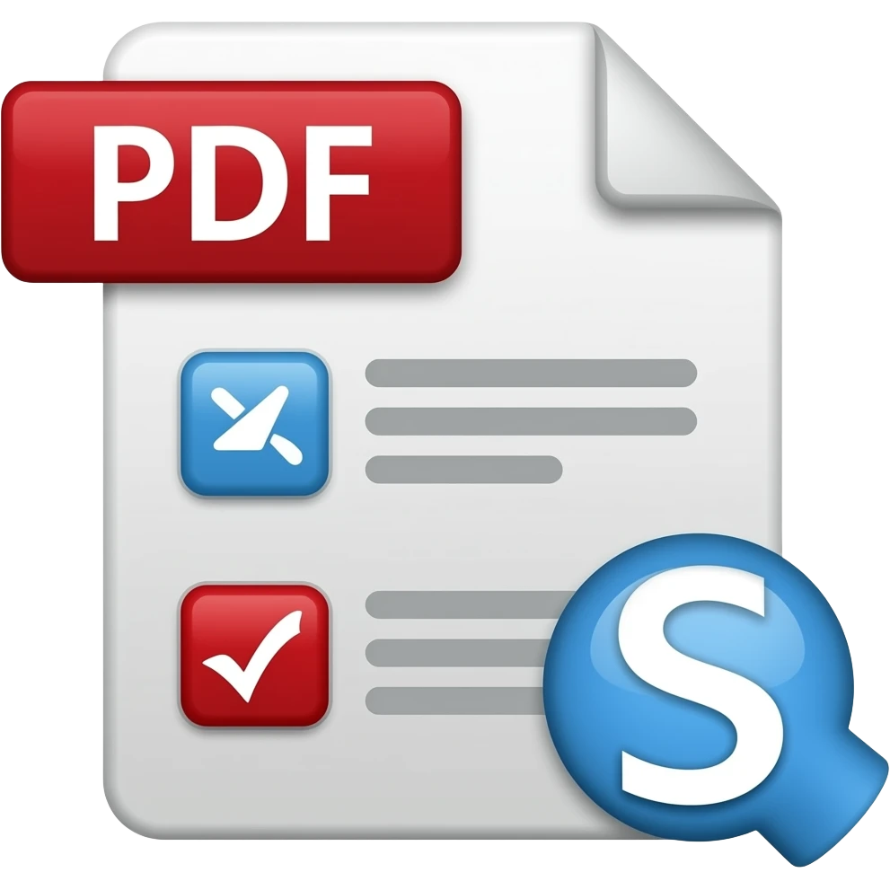 PDF sorting emoji