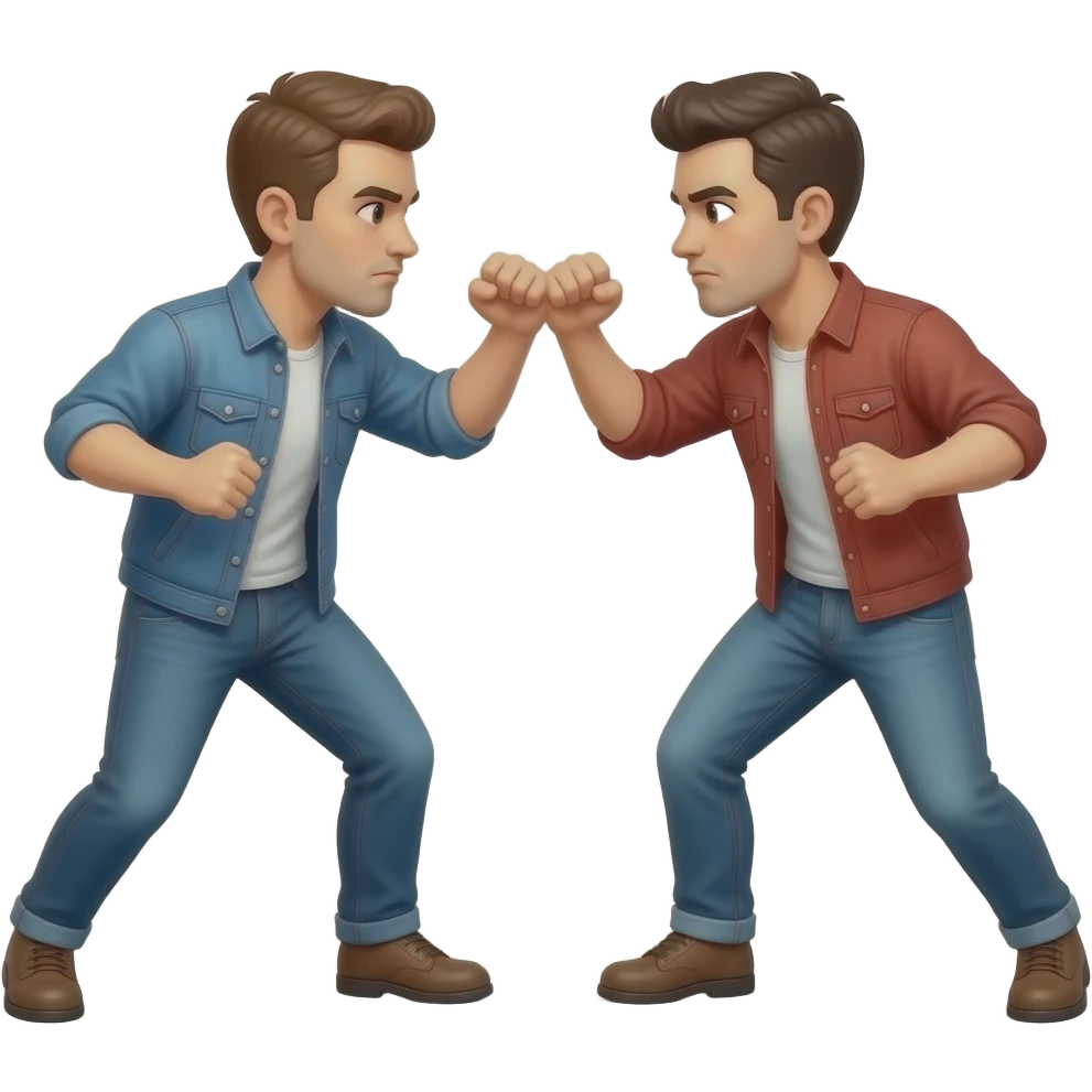 fighting emoji