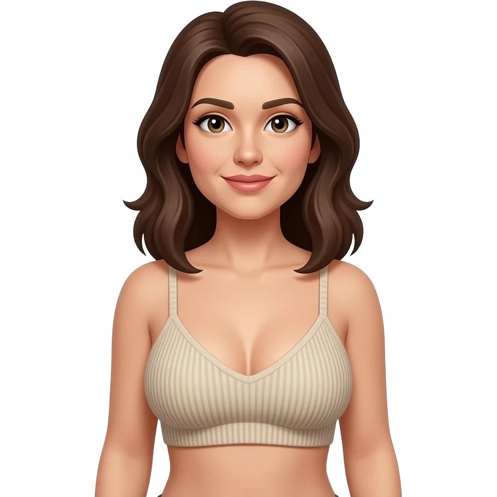naked boobs with face full body emoji