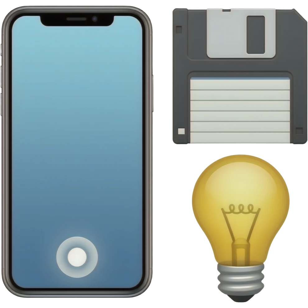 📱💾⌨️💡 emoji