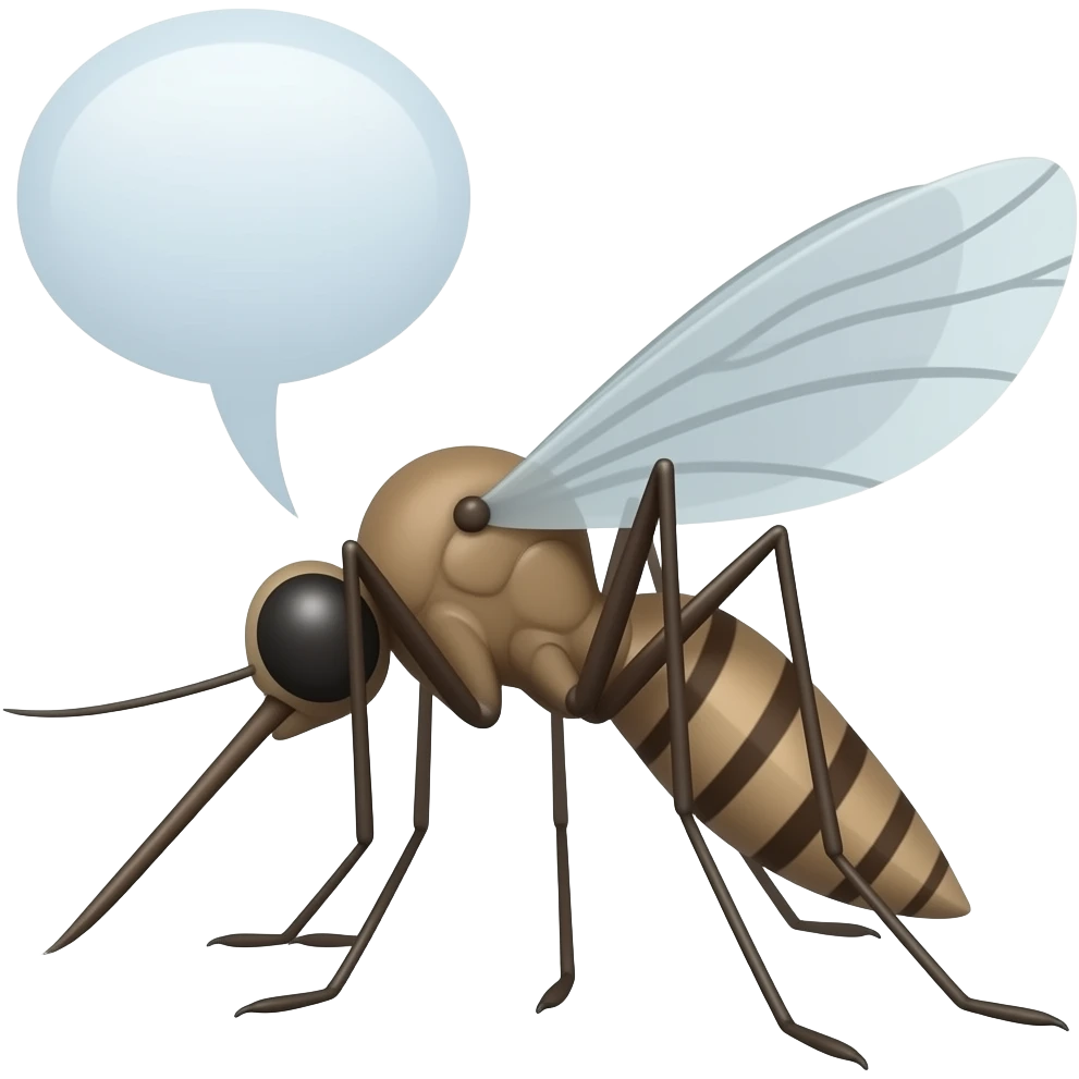 Mosquito+ speak emoji emoji