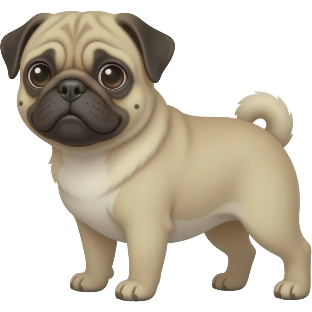 Pug emoji